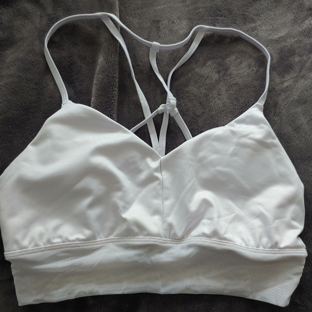 Alo Yoga Lavish bra, white size M